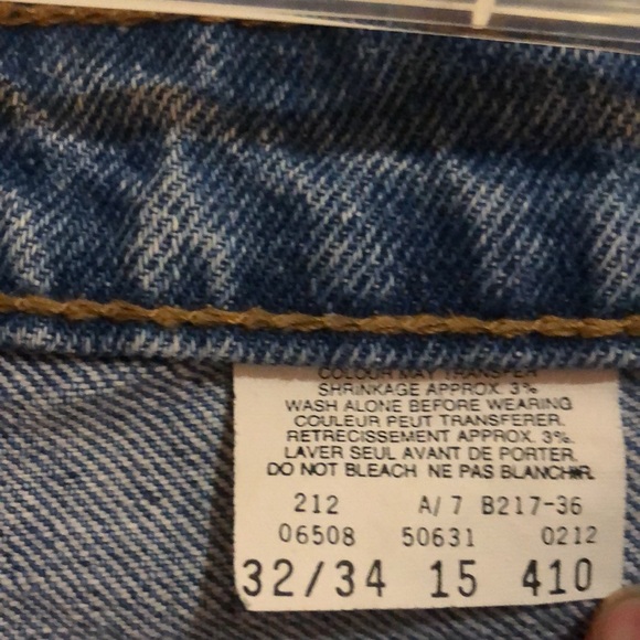 Vintage levi blue jeans - Picture 4 of 4